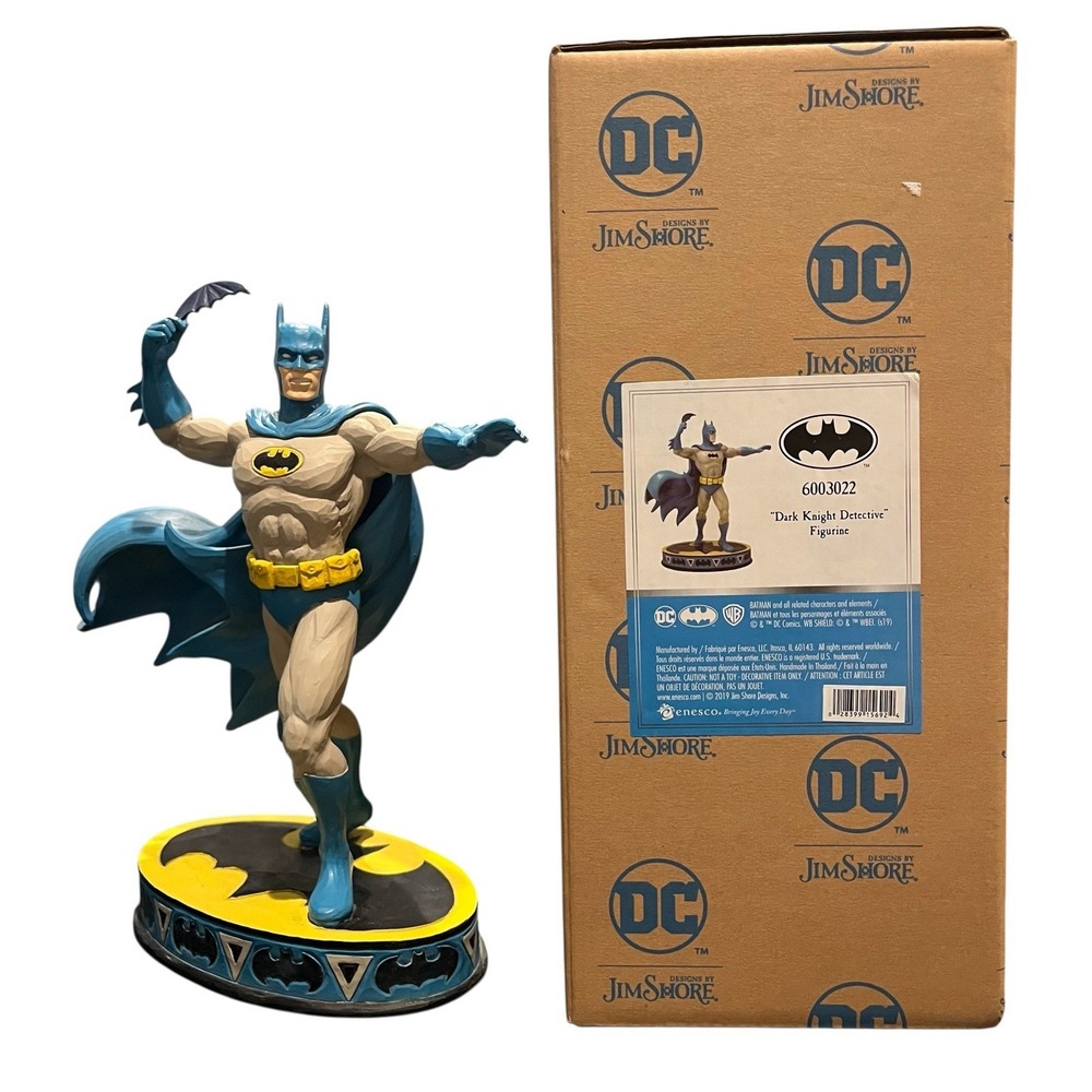 Jim Shore Batman Dark Knight Detective DC Comics‎ 8.75" Statue Figure 6003022